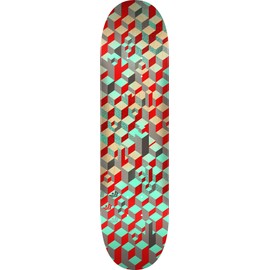 Mini Logo Patterns Maple Skateboard Deck, Blocks, 8.0" x 31.45"