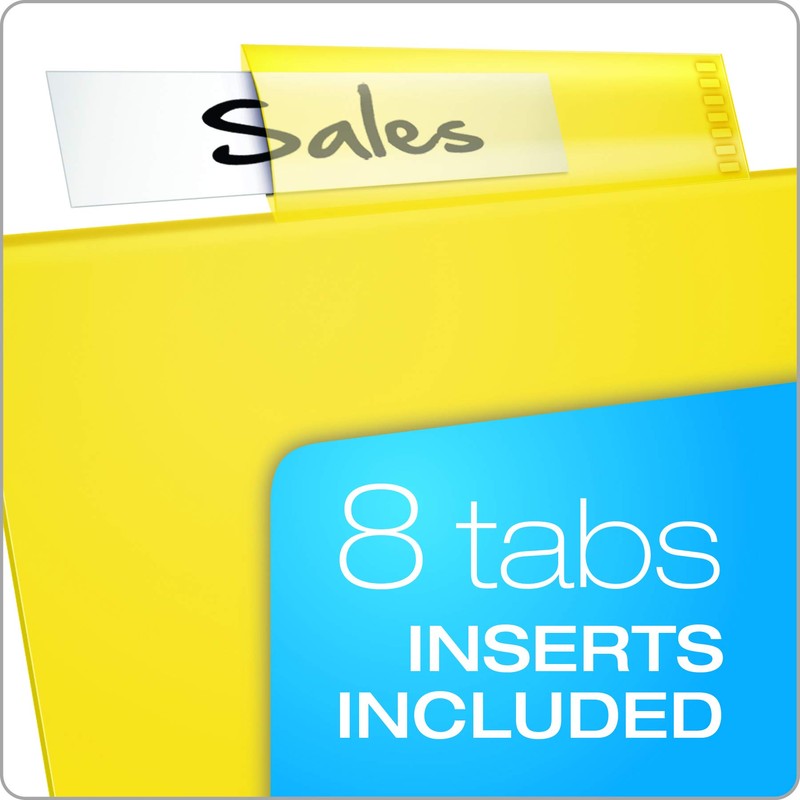 Oxford Expanding Plastic Binder Dividers, Divider for 3 Ring Binder,