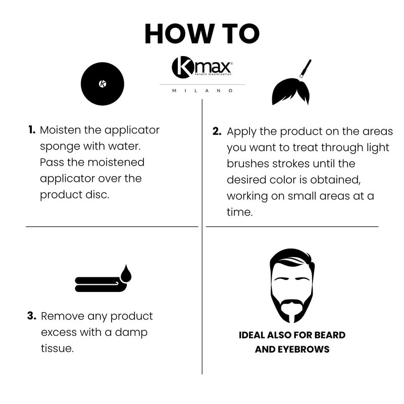 Kmax Shader Concealing Scalp – Cosmetics Anti Thinning Light grey