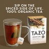 Tazo Organic Chai For a Warm Spiced Chai Black Tea