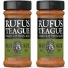 Rufus Teague Meat Rub, 2 Pack, Premium Barbecue Seasoning &