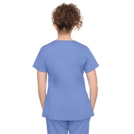 Healing Hands Scrub Top for Women with 3 Pockets and Easy Care, 2-Way Stretch Fabric 2278, M, Ceil