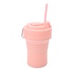 Folding Coffee Cup Silicone Heat Insulation Good Sealing Collapsible Water