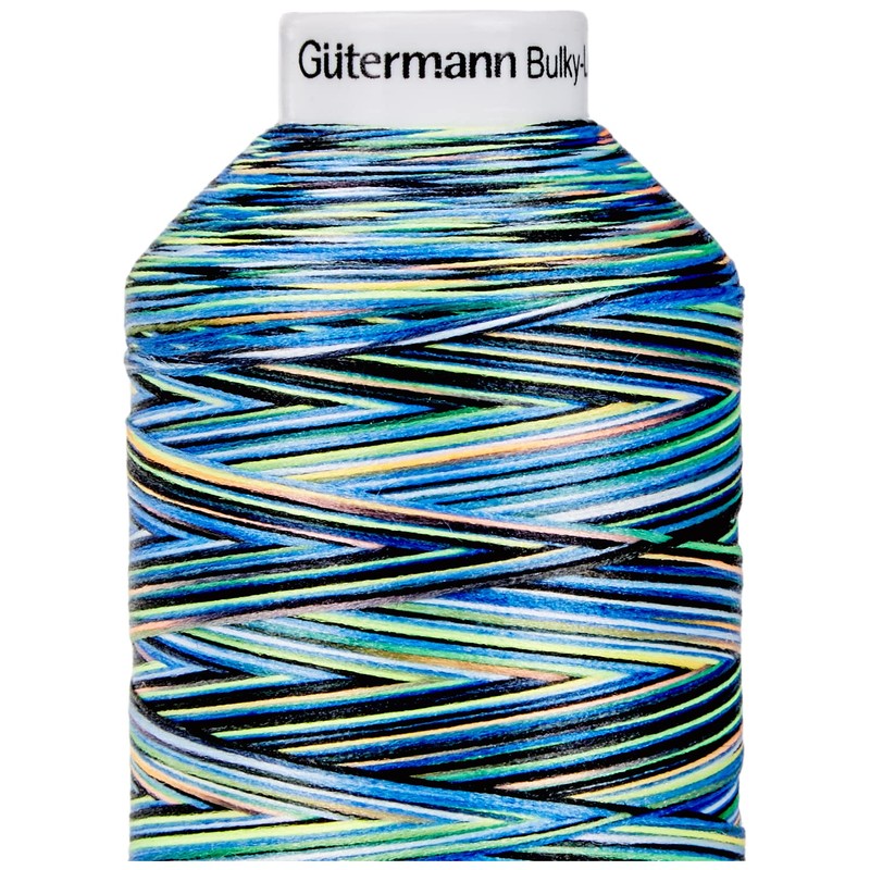 "The hüpfende Komma Gütermann Bulky-Lock Multicolour Bulky Yarn No.80 Neon