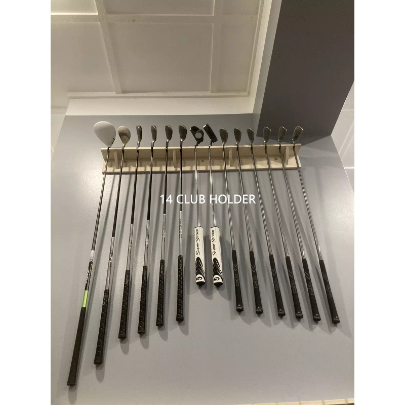 Horne Golf Golf Club Wall Mounted Display Rack Shelf 14