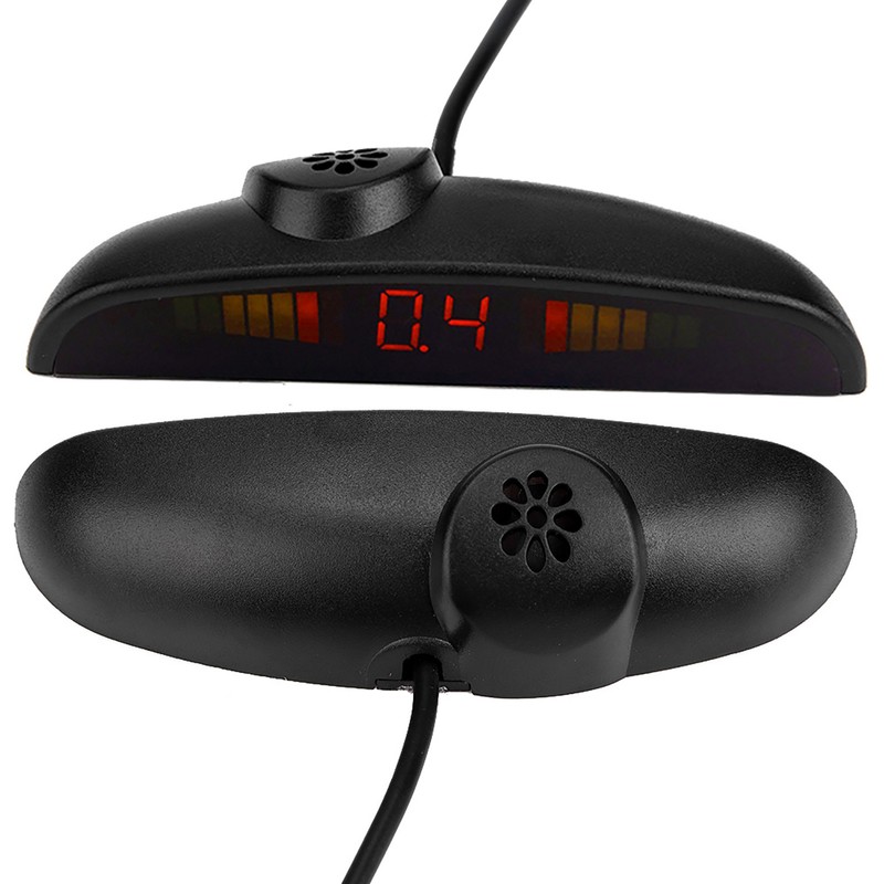 Car English Voice Broadcast Reverse Backup Parking Detector System with