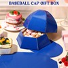 MotiMind 9 Pcs Baseball Cap Gift Box Hat Baseball Shaped