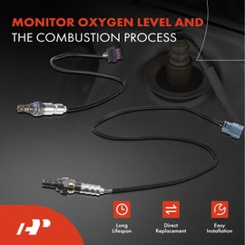 A-Premium O2 Oxygen Sensor Compatible with Ford Escape 2017-2018 2.5L, Upstream and Downstream, 2-PC Set