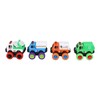 Pull Back City Cars Alloy Cartoon Q Version Sanitation Truck