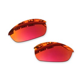 Vonxyz Lenses Replacement for Oakley Half Jacket | Half Jacket Asian Fit Sunglass - Ruby MirrorCoat Polarized