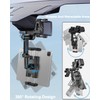 woleyi Soporte Tablet Espejo Retrovisor para Coche/Camión [Giratorio y Retráctil]