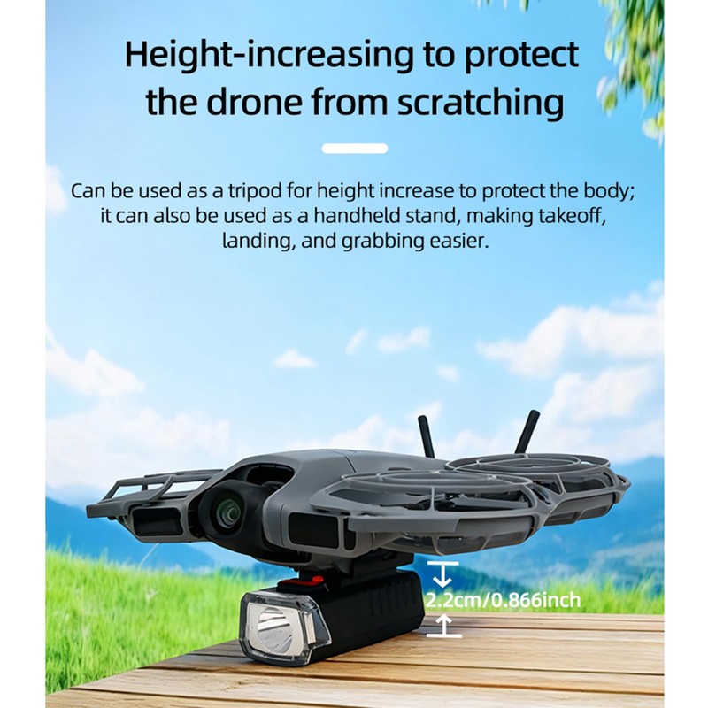 SZZCNOX NEO 2 LED Night Flight Searchlight, Drone Night Spotlight