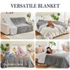 Yaning Waterproof Blanket 60"x80" for Adults, Reversible Waterproof Bed Cover