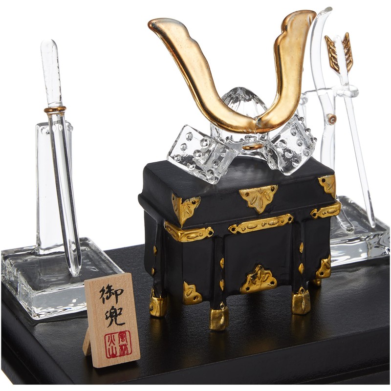 CNSWK273 Cute Tango no Sekku Handmade Glasswork Luxury Celebration Helmet