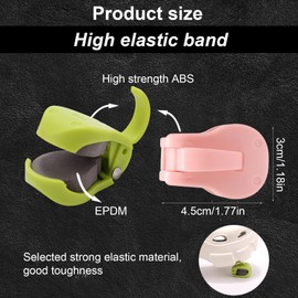 Lyreh 4stk Multifunktionaler Rutenhalter, Tragbarer Angelrutenhalter aus Kunststoff für Strand Praktisches Angelzubehör Geeignet für Verschiedene Rutengrößen