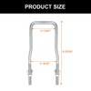 lifgarfe Trailer Spare Tire Mount Bracket U-Bolt Tire Carrier Holder