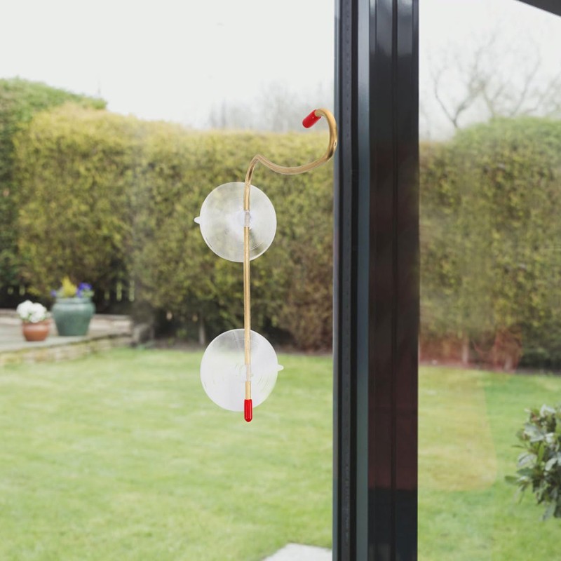 Veemoon Suction Cup Window Mount Hook for Hummingbird Feeder -