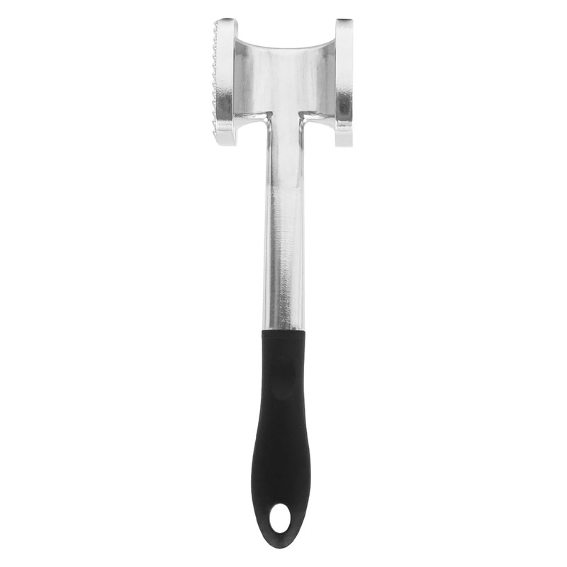 ZONADAH Meat Tenderizer Stainless Steel Mallet Hammer Meat Pounder Double-Sided
