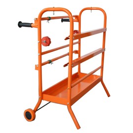 INTSUPERMAI Mobile Masking Paper Stand Masking Paper Machine Station Masking Roll Paint Paper Tape Dispenser Stand Masker Paper Tape Dispenser Masking Tree Station for Masking Film 23inch