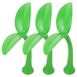 3Pcs Car Sprout Roof Decoration, Universal 3D Car Roof Green Grass Bean Sprouts Sticker, Cute Bumper Hood Stickers, Auto Exterior Decal for Hood Bumper Trunk Top