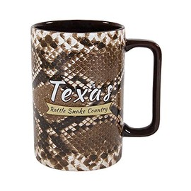 Americaware 15 oz Texas Snake Novelty Mug