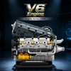 Reobrix V6 Mechanical Engine Model Building Kit for Adults, 1268
