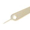 10pcs Z Shaped Wide Tooth Comb Stylish Portable Double Sided