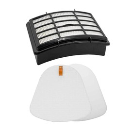 1 Hepa Filter 1 Foam for Shark Vacuum Cleaner Navigator Lift-Away NV350, NV351, NV352, NV355, NV356E, NV357, NV360, NV370, NV391, UV440, UV490, UV540 Part XFF350 XHF350