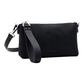 Desigual Women's Accessories PU Others Bi-Fold Wallet, Black, black