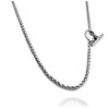 Lagure L2407SC Stainless Steel Chain Necklace, Men's, Women's, Mantel Pendant,