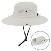 Women's Outdoor UV-Protection-Foldable Sun-Hats Mesh Wide-Brim Beach Fishing Hat with