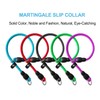 LOS ANDES Dog Collar Soft Nylon Training Slip Collar Adjustable