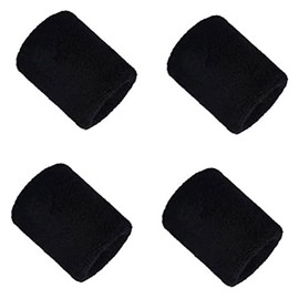4 pulseras deportivas, bandas de sudor para gimnasio, correr, absorbentes, de algodón, para hacer ejercicio, para muñecas, deportes, para el sudor,