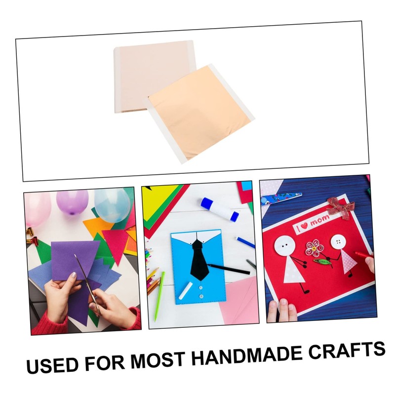 Tofficu 200sheets DIY Craft Transfer Foil Heat Transfer Foil for
