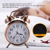 Ruspela Retro Alarm Clock, Loud Desk Clock Old Fashioned Bedside