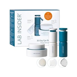 SKINN Caffeine Eye Cream for Dark Circles & Puffiness, 30 Day Eye Boot Camp - Under Eye Serum Brightens, Moisturizes, & Smoothens Eye Area - Day & Night Anti-Wrinkle Firming & Tightening Eyecream