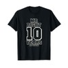 Mr Right 10 Years and Counting, 10th Wedding Anniversary T-Shirt