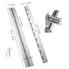 Marine Grade 304 Stainless Steel Piano Hinge, 16.5"X2" Continuous Boat