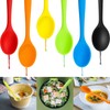 Beieverluck 12 Pack Large Silicone Cooking Spoons 10.8'' Heat Resistant
