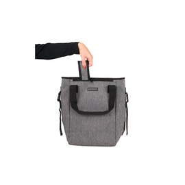 geckobrands 2 in 1 Convertible Tote and Backpack, Everyday Grey