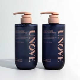Anob Deep Damage Repair Protein Ampoule Shampoo Duo Special (500g+500g) / 어노브 딥 데미지 리페어 단백질 앰플 샴푸 듀오 기획(500g+500g)
