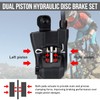 TOBWOLF 1 Pair MTB Disc Brake Set, Hydraulic Disc Brake