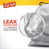 Glad ForceFlex Tall Kitchen Drawstring Trash Bags, 13 Gallon, 120