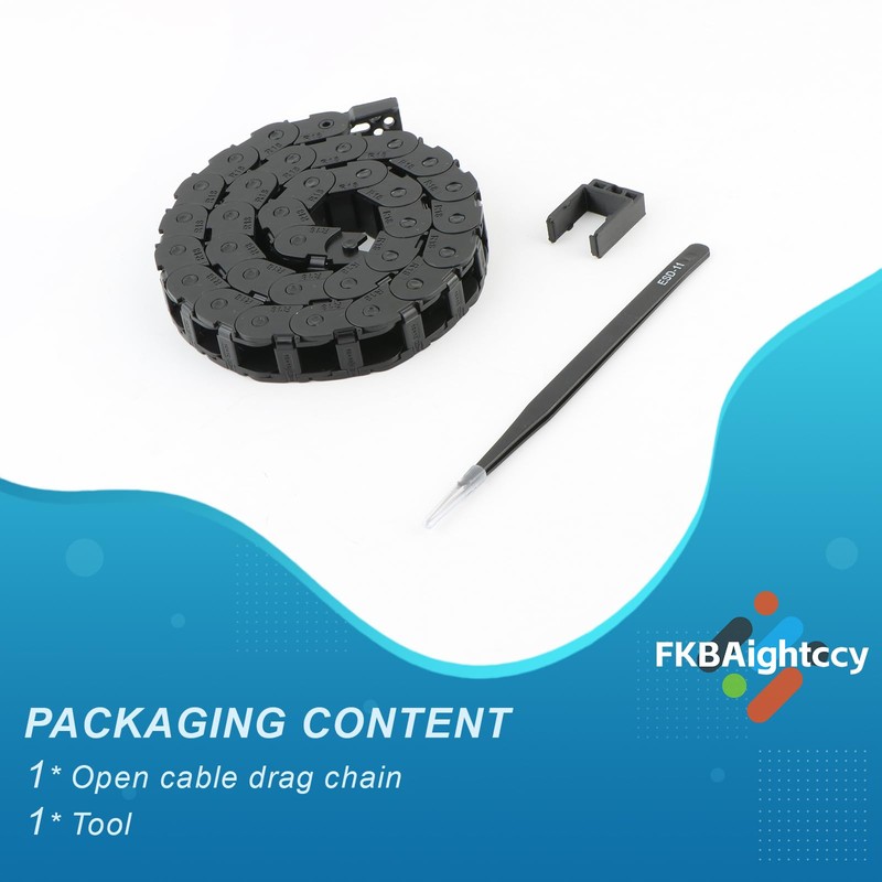 Drag Chain for K2 Plus 3D Printer Open Cable Drag