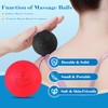 Massage Balls, 2 Pack Lacrosse Massage Balls, Suitable for Myofascial