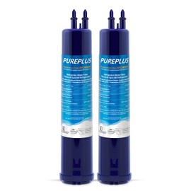 PUREPLUS 9083 Replacement Refrigerator Water Filter, Compatible with EDR3RXD1, 4396841, 4396710, Filter 3, 46-9083,46-9030, 9030, 9083 Refrigerator Water Filter, 2Pack