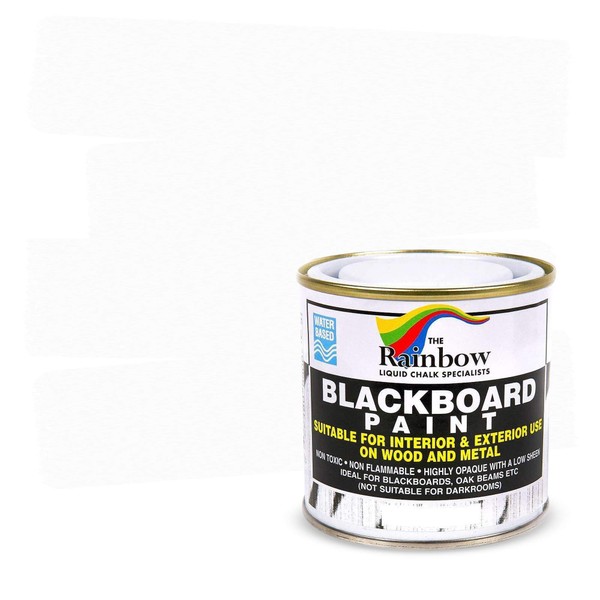 Chalkboard Blackboard Paint - Brush on Wood, Metal, Glass, Wall,