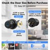 Anweller Smart Door Knob with Lock, Fingerprint Code Keypad Keyless