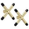 PATIKIL Billiard Bridge Head, 2 Pack Cross Pool Cue Stick