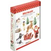 Westmark Cookie Cutters 3D-Set Santa Claus is Coming 9-pcs, Stainless